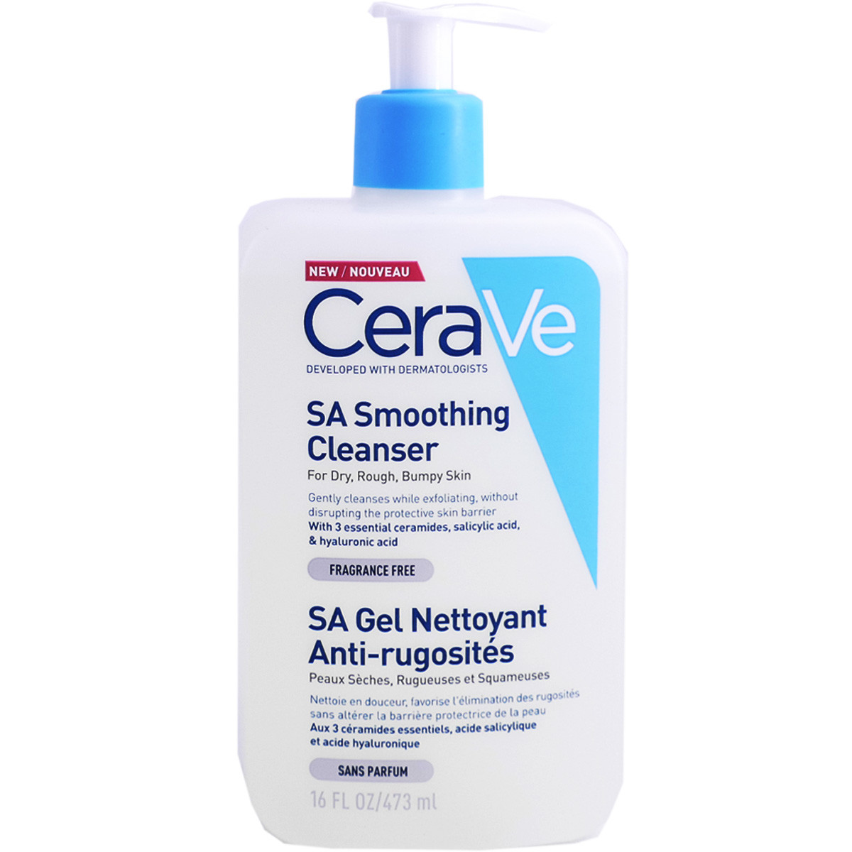CERAVE SA GEL NETTOYANT ANTI-RUGOSITES 473ML – Image 2