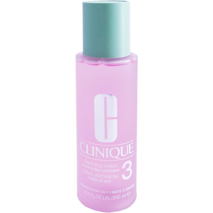 CLINIQUE LOTION EXFOLIANTE 3 PEAU MIXTE A GRASSE 200ML