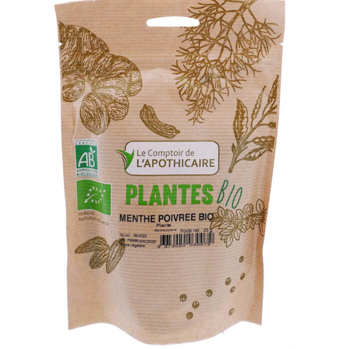 LE COMPTOIRE DE L'APOTHICARE MENTHE POIVREE BIO 25G