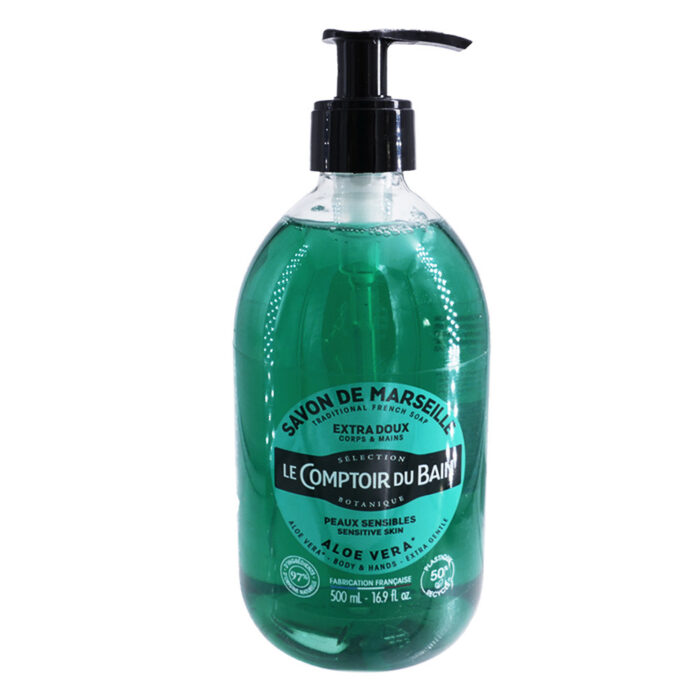 LE COMPTOIR DU BAIN SAVON DE MARSEILLE ALOE VERA 500ML