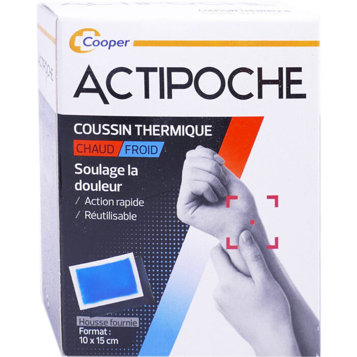 ACTIPOCHE COUSSIN THERMIQUE 10X15CM