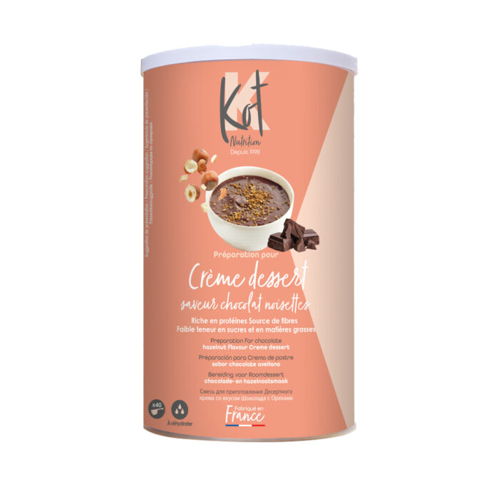 KOT NUTRITION CREME DESSERT SAVEUR CHOCOLAT NOISETTE 400G