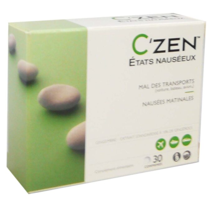 C'ZEN ETATS NAUSEEUX 30 COMPRIMES