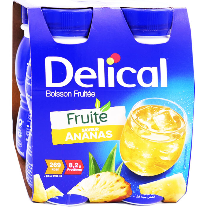 DELICAL FRUITE ANANAS 4X200 ML