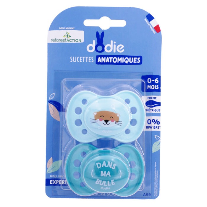 DODIE SUCETTES ANATOMIQUE REFOREST'ACTION LOUTRE 0-6 MOIS