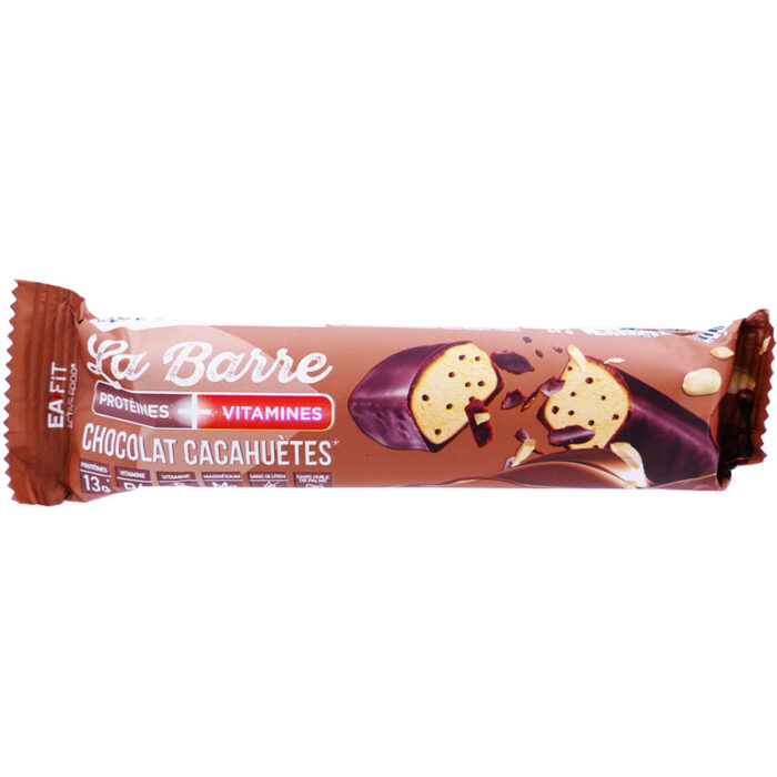 EAFIT LA BARRE CHOCOLAT CACAHUETES 49G