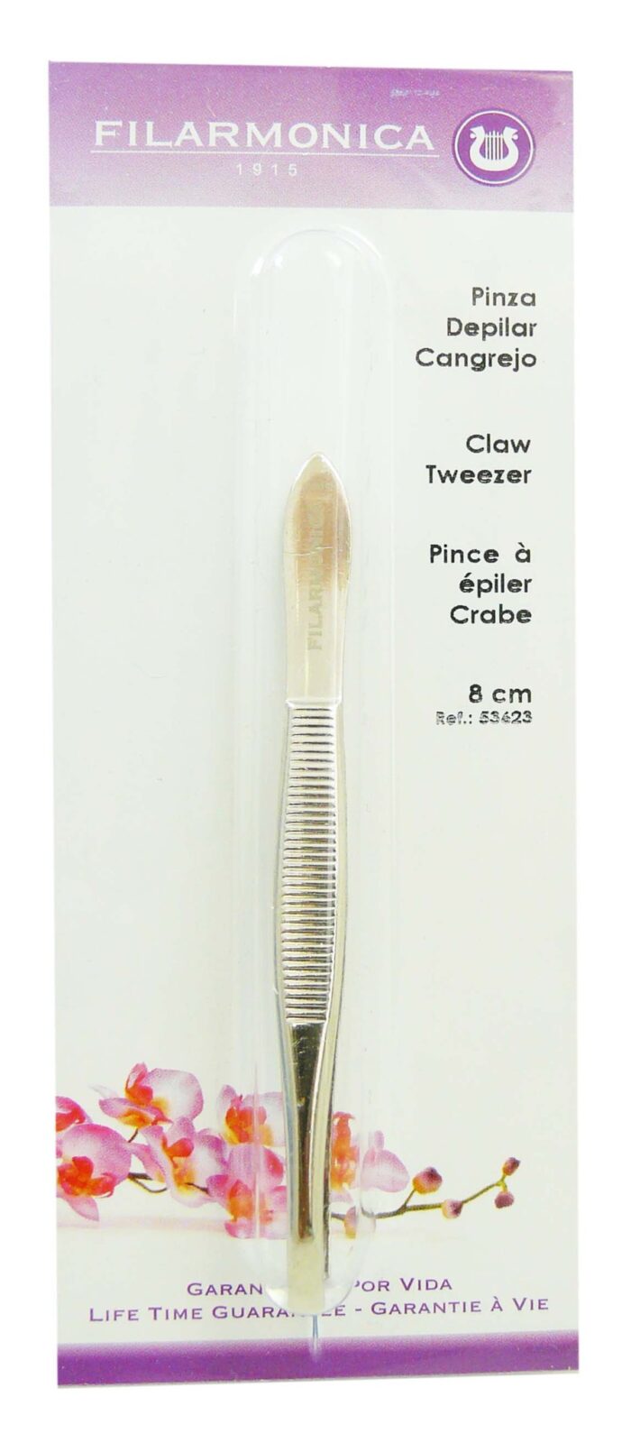FILARMONICA PINCE A EPILER CRABE 8CM