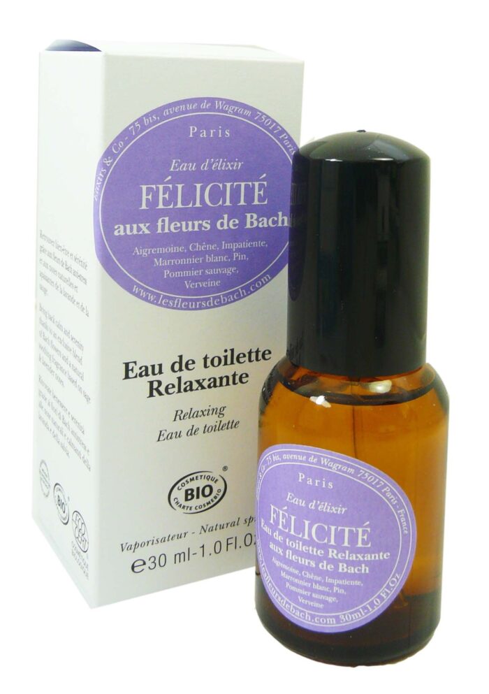 ELIXIRS & CO FLEURS DE BACH EAU DE TOILETTE FELICITE RELAXANTE 30ML