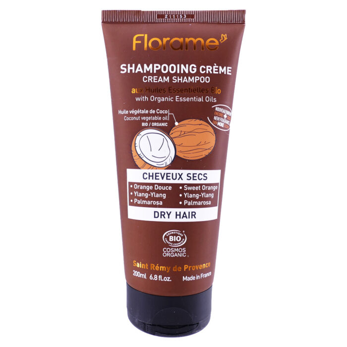 FLORAME SHAMPOOING CREME CHEVEUX SECS BIO 200ML