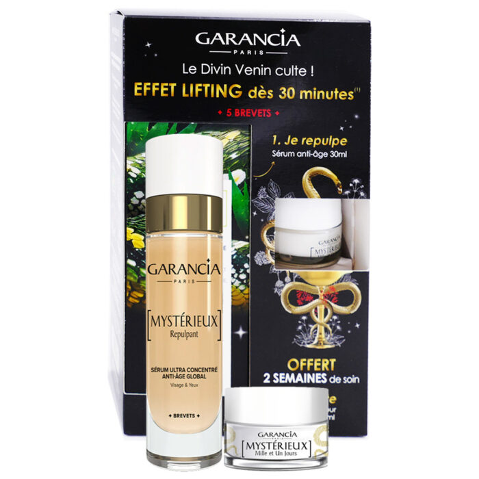 GARANCIA LE DIVIN VENIN CULTE COFFRET SERUM 30ML + CREME JOUR 10ML