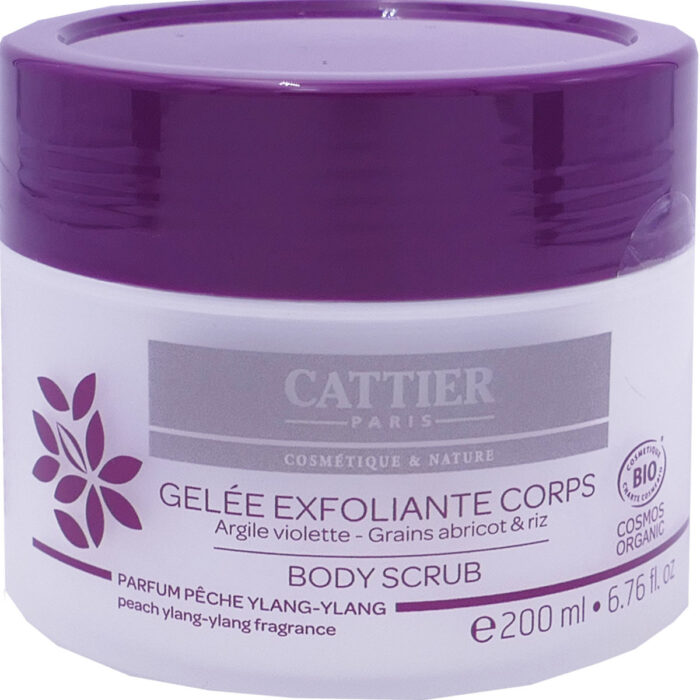 CATTIER GELEE EXFOLIANTE CORPS 200 ML PECHE YLANG YLANG