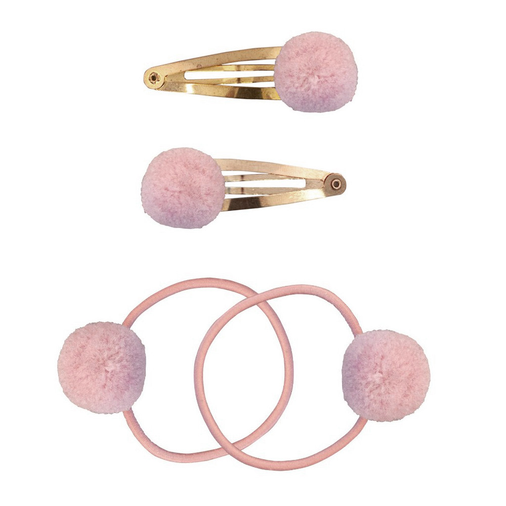 GLOBAL AFFAIRS ACCESSOIRES CHEVEUX POMPONS – Image 4