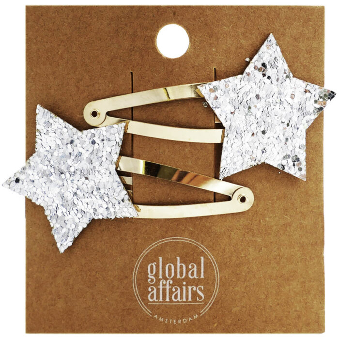 GLOBAL AFFAIRS BARRETTE ETOILE PAILLETTE X 2 BARRETTES – Image 2