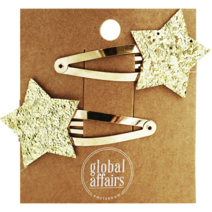 GLOBAL AFFAIRS BARRETTE ETOILE PAILLETTE X 2 BARRETTES – Image 3