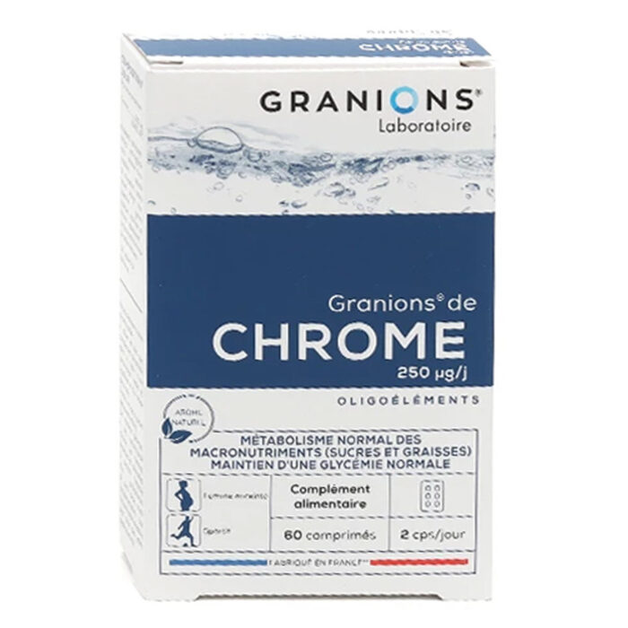 GRANIONS CHROME 60 COMPRIMES