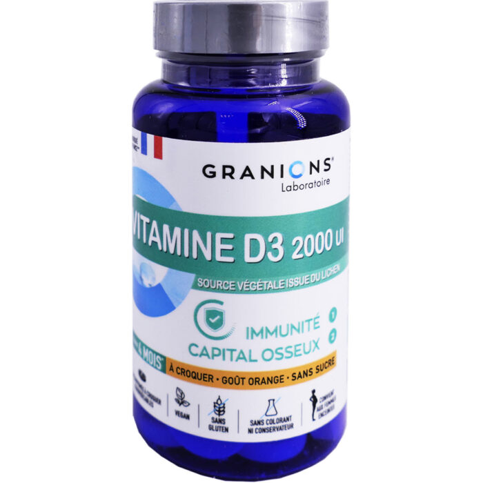 GRANIONS VITAMINE D3 2000UI 30 COMPRIMES