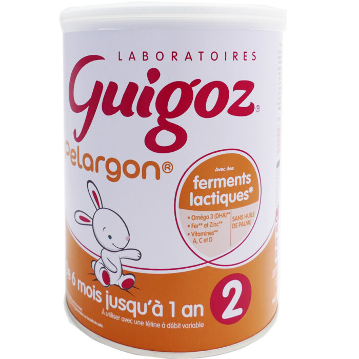 GUIGOZ LAIT 2EME AGE PELARGON 780G
