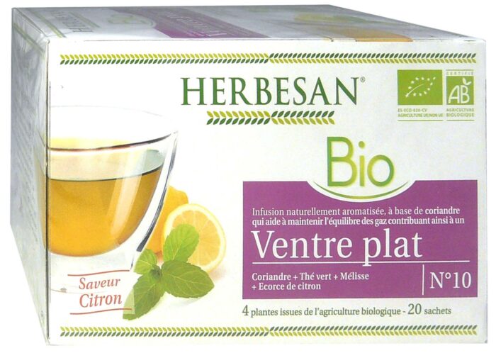 HERBESAN VENTRE PLAT N°10 20 SACHETS