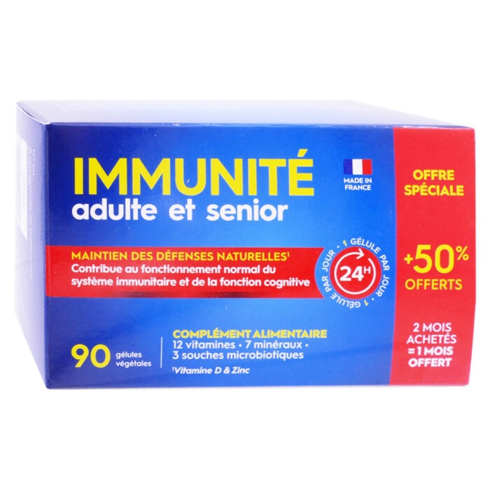 IMMUNITE ADULTE ET SENIOR 90 GELULES