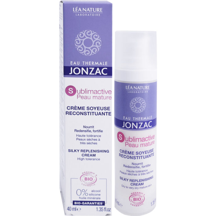 JONZAC SUBLIMACTIVE CREME SOYEUSE RECONSTITUANTE BIO 40ML