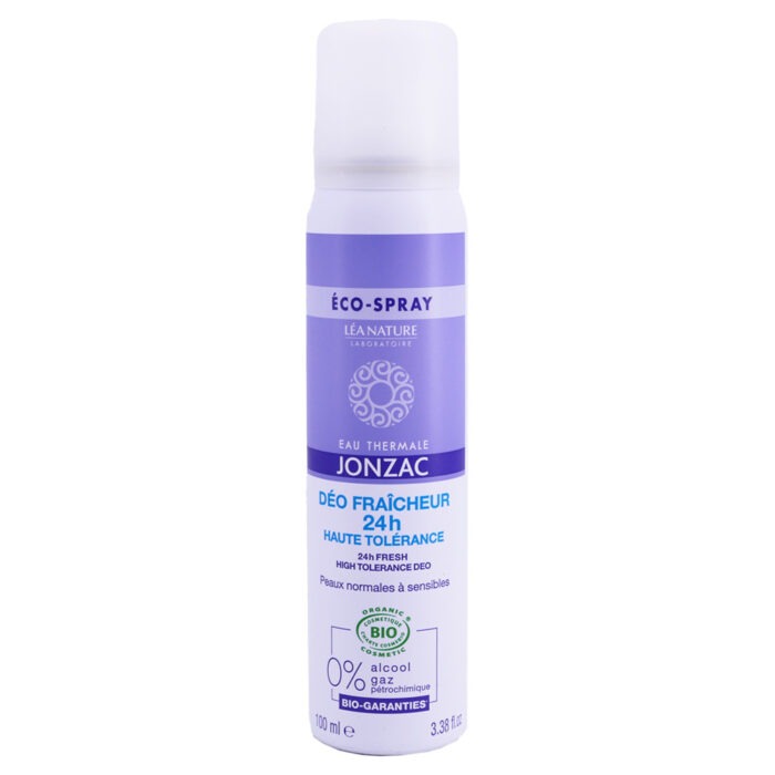 JONZAC DEO FRAICHEUR 24H BIO ECO SPRAY 100ML