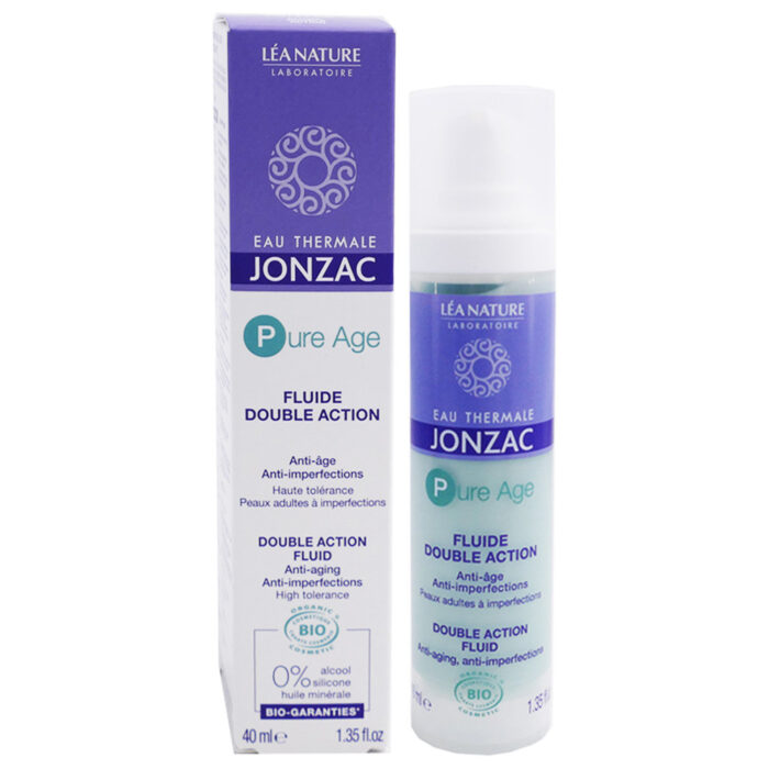 JONZAC PURE AGE BIO FLUIDE DOUBLE ACTION 40ML