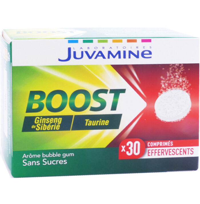 JUVAMINE BOOST 30 COMPRIMES ARÔME BUBBLE GUM