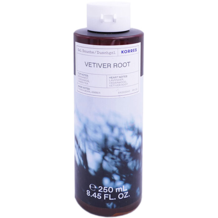 KORRES GEL DOUCHE VETIVER ROOT 250ML