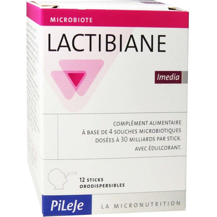 PILEJE LACTIBIANE IMEDIA 12 STICKS ORODISPERSIBLES