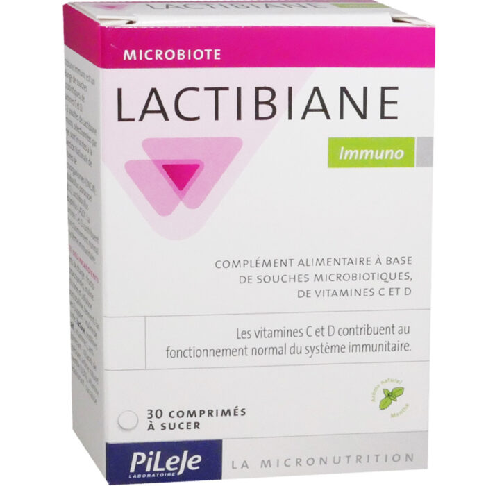 PILEJE LACTIBIANE IMMUNO 30 COMPRIMES A SUCER