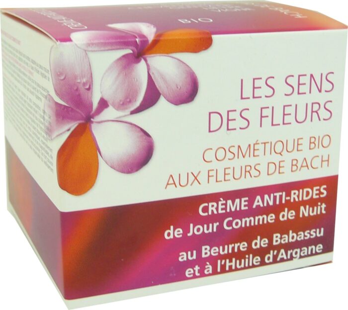LE SENS DES FLEURS CREME ANTI-RIDES JOUR NUIT BEURRE BABASSU