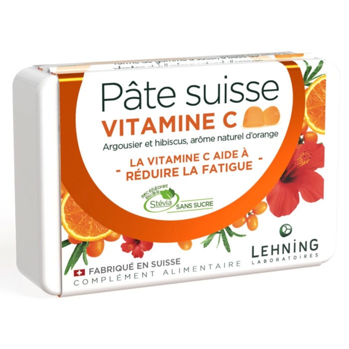 LEHNING PATE SUISSE VITAMINE C 40 GOMMES