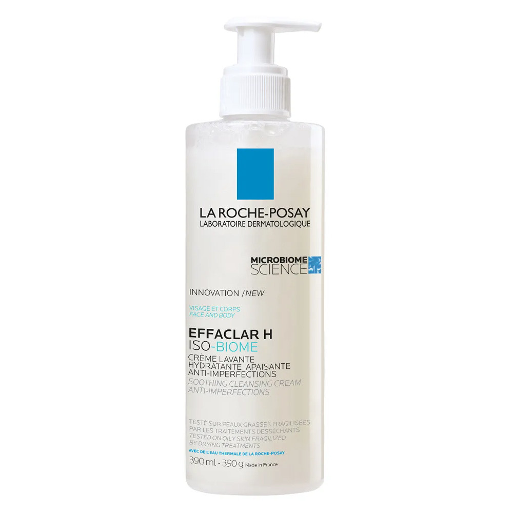 LA ROCHE-POSAY EFFACLAR H ISO-BIOME CREME LAVANTE 390ML – Image 2