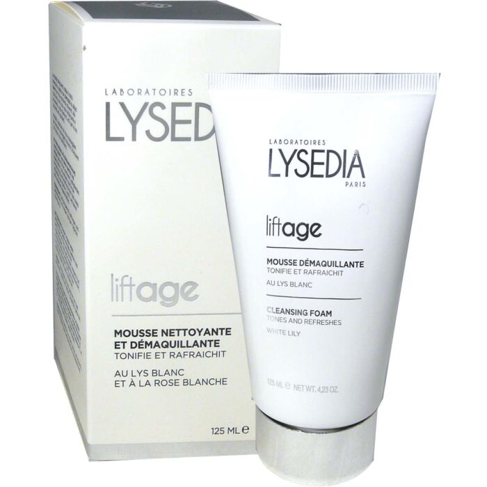 LYSEDIA LIFTAGE MOUSSE NETTOYANTE ET DEMAQUILLANTE 125ML