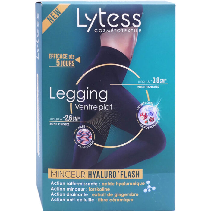 LYTESS MINCEUR HYALURO'FLASH LEGGING VENTRE PLAT