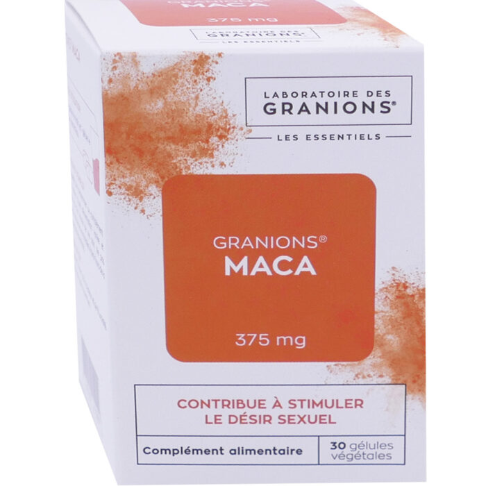 GRANIONS MACA 375 MG DESIR SEXUEL 30 GELULES
