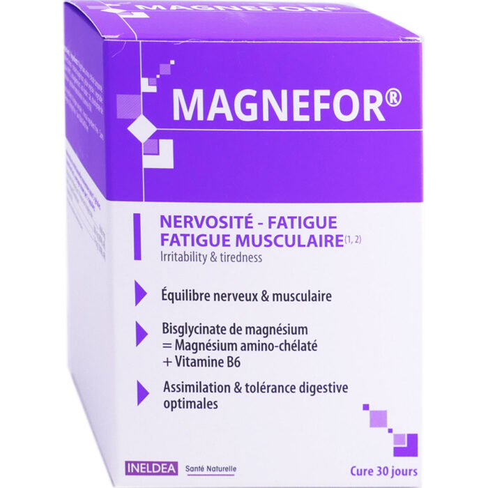 INELDEA MAGNEFOR NERVOSITE FATIGUE 90 GELULES