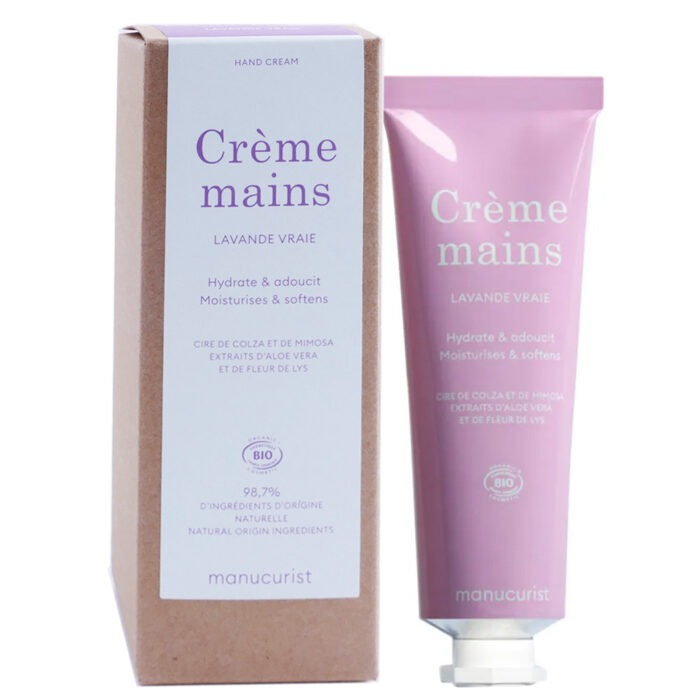 MANUCURIST BIO CREME MAINS LAVANDE VRAIE 60ML