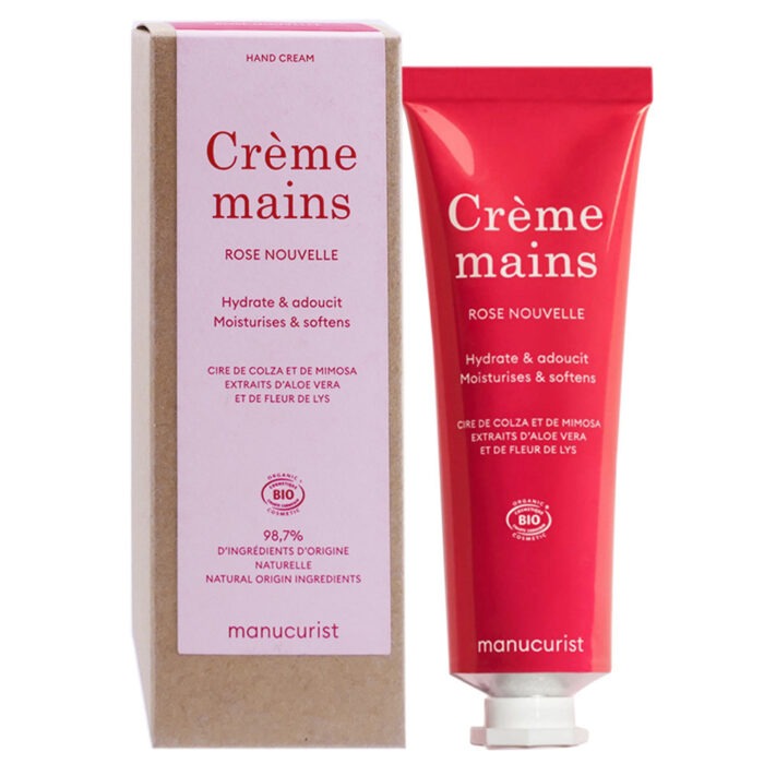 MANUCURIST BIO CREME MAINS ROSE NOUVELLE 60ML