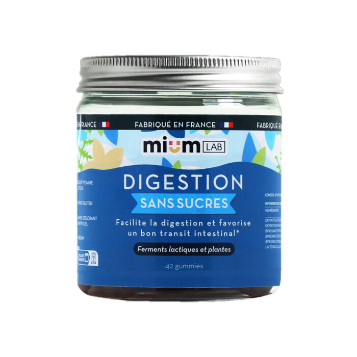 MIUM LAB EX LES MIRACULEUX DIGESTION SANS SUCRES 42 GUMMIES