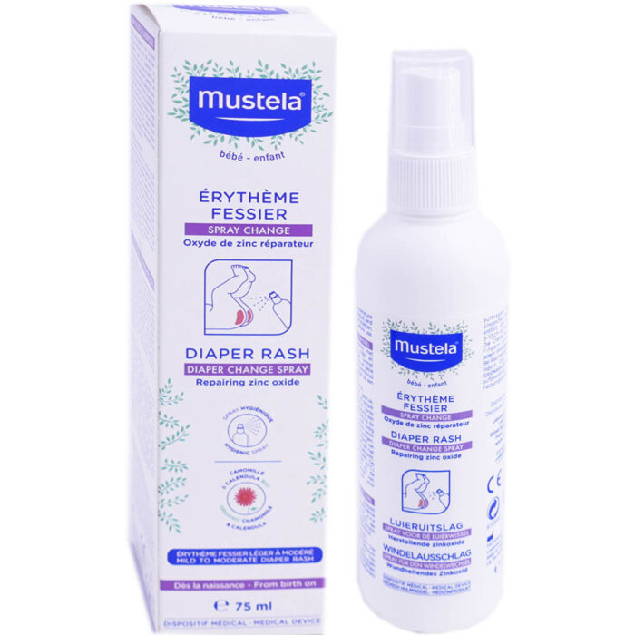 MUSTELA BEBE ERYTHEME FESSIER SPRAY CHANGE 75ML