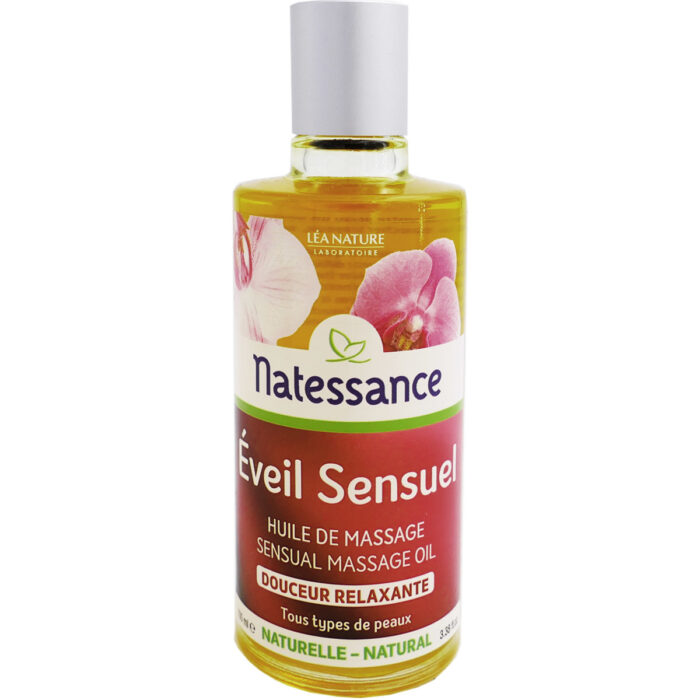 NATESSANCE EVEIL SENSUEL HUILE DE MASSAGE 100ML