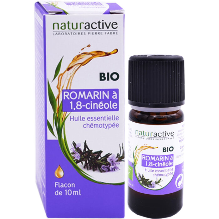 NATURACTIVE HUILE ESSENTIELLE ROMARIN A 1.8-CINEOLE BIO 10ML