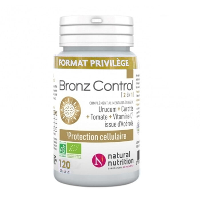 NATURAL NUTRITION BRONZ CONTROL 120 GELULES