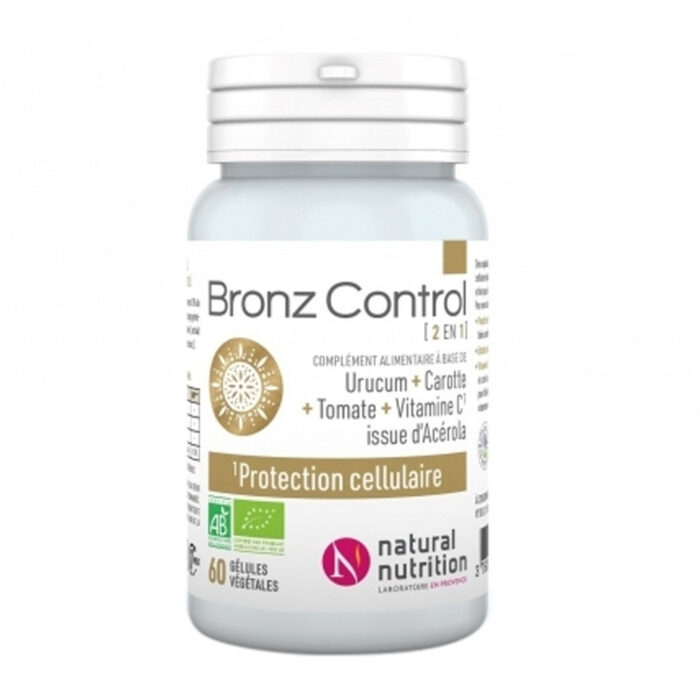 NATURAL NUTRITION BRONZ CONTROL 60 GELULES