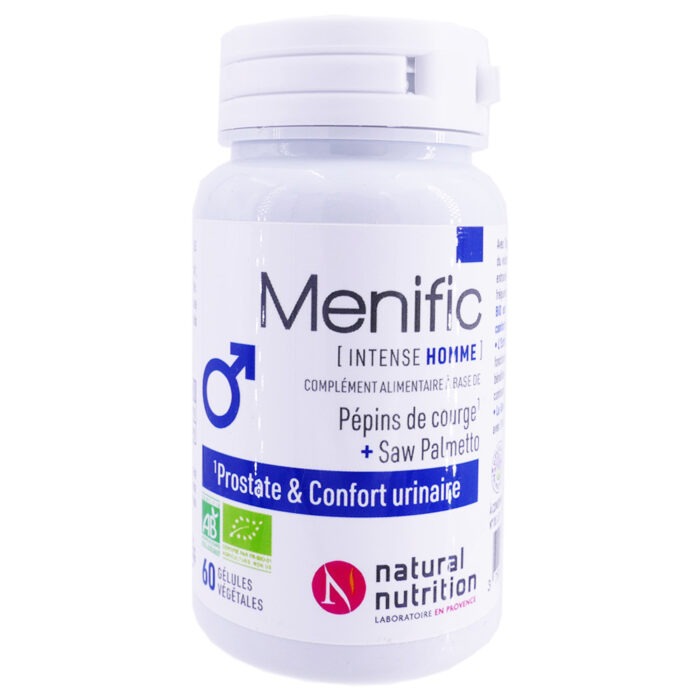NATURAL NUTRITION MENIFIC BIO 60 GELULES