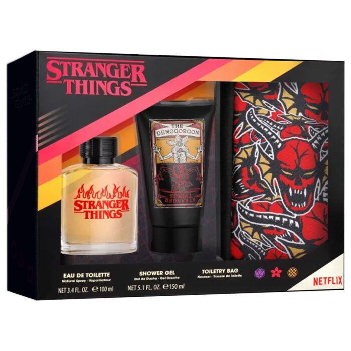 NETFLIX COFFRET STRANGER THINGS GEL DOUCHE