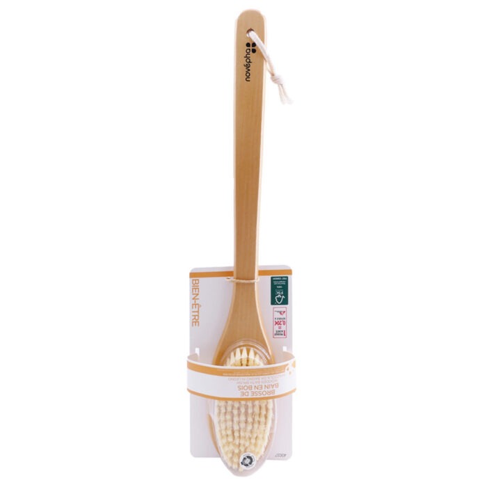 NOVÉPHA BIEN ETRE BROSSE DE BAIN EN BOIS
