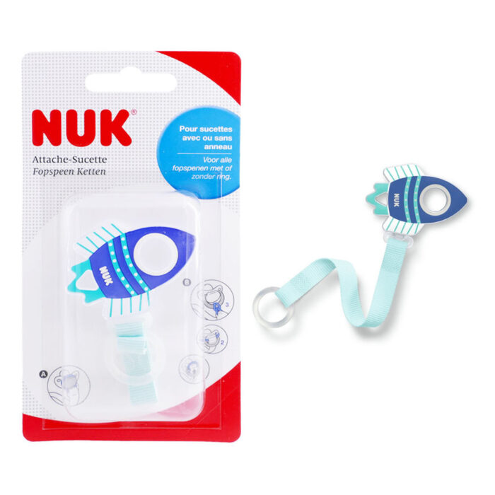 NUK ATTACHE SUCETTE RUBAN