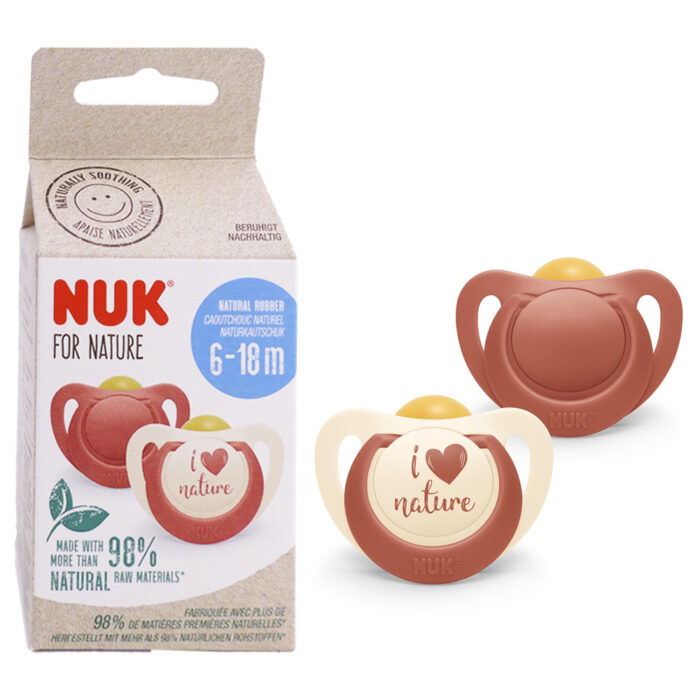 NUK FOR NATURE 6-18 MOIS LOT DE 2 SUCETTES – Image 4